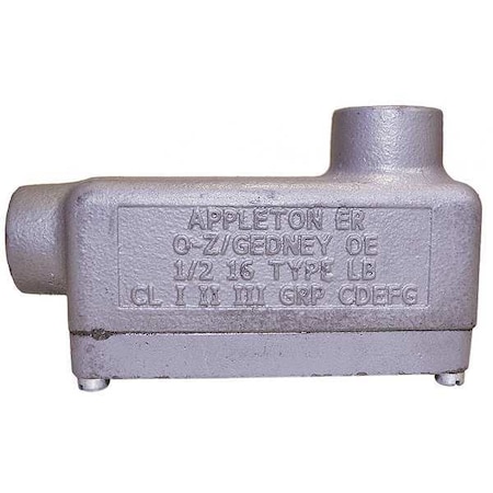 Conduit Outlet Body, Iron, Trd Sz 1/2in MPN:ERLB50
