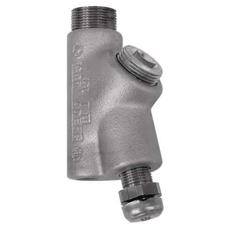 IMC Sealing, 1 in, Threaded, Iron, Powder Coated, Silver MPN:EYD-36