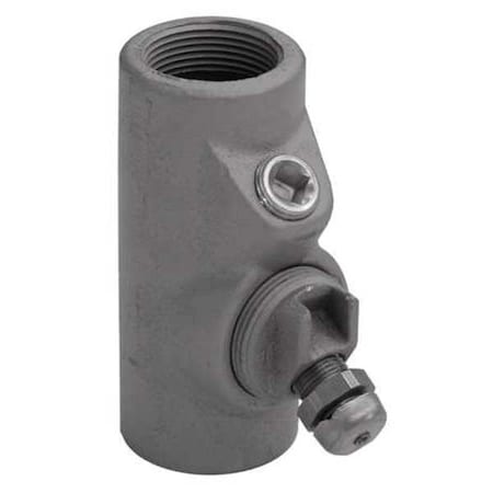IMC Sealing, 2-1/2 in, Threaded, Iron, Powder Coated, Silver MPN:EYD-7