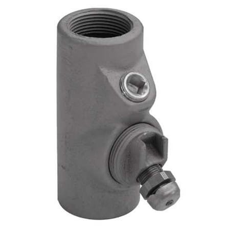 IMC Sealing, 1 in, Threaded, Iron, Plain, Silver MPN:EYDEF100