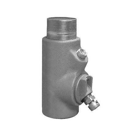 IMC Sealing, 3 in, Threaded, Aluminum, Powder Coated, Silver MPN:EYDM-300AL