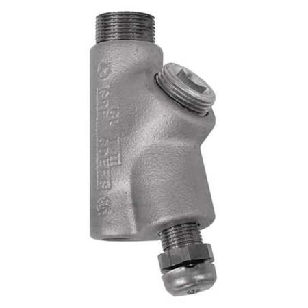 IMC Sealing, 3/4 in, Threaded, Iron, Silver MPN:EYDM-75