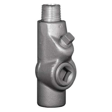 IMC Sealing, 2 in, Threaded, Iron, Electro Zinc Plated, Silver MPN:EYM-200