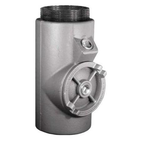 IMC Sealing, 3-1/2 in, Threaded, Iron, Zinc Plated, Silver MPN:EYM-350
