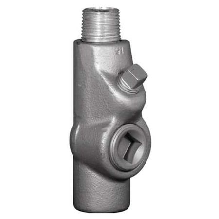 IMC Sealing, 1/2 in, Threaded, Iron, Plain, Silver MPN:EYS-116