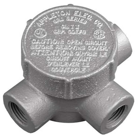 Conduit Outlet Body, Iron, Trd Sz 3/4in MPN:GRJT75