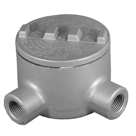 Conduit Outlet Body, Iron, Trd Sz 1 1/4in MPN:GRL125