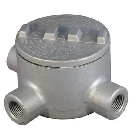 Conduit Outlet Body, Iron, Trd Sz 1in MPN:GRT100
