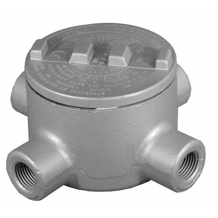 Conduit Outlet Body, Iron, Trd Sz 2in MPN:GRX200