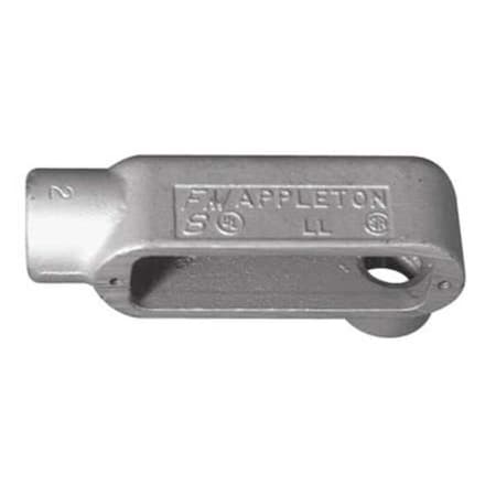 Conduit Outlet Body, Iron, LL, 2-1/2 In. MPN:LL78
