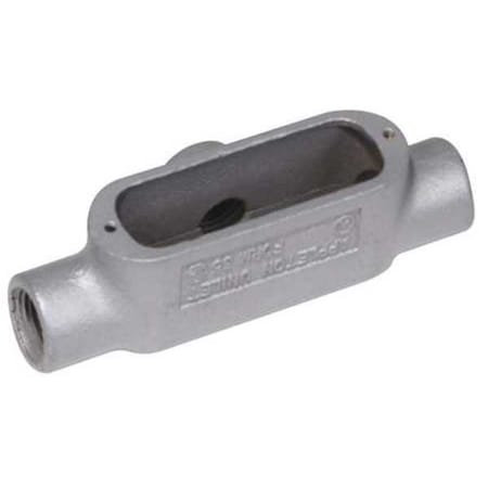 Conduit Outlet Body, Iron, 3-1/2 In. MPN:T350-M