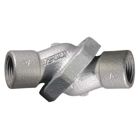 IMC Elbow, 1 in, Threaded, Iron, Plain, Gray MPN:UNAF100