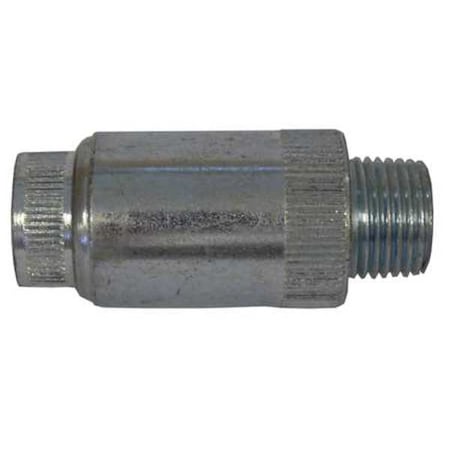 Rigid Union, 3/4 in, Threaded, Steel, Electro Zinc Plated, Silver MPN:UNY75