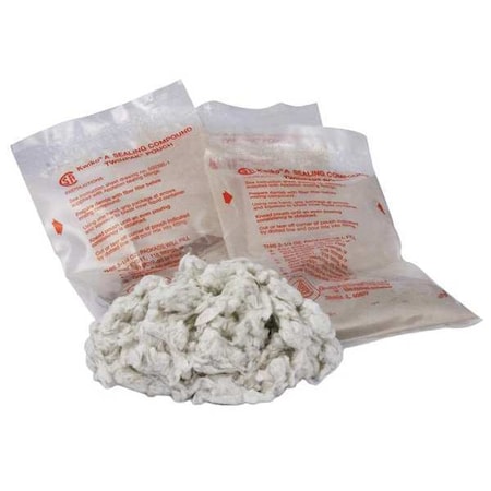 Sealing Cement/Fiber Kit Bag, Brown/Gray MPN:ACK6F-A