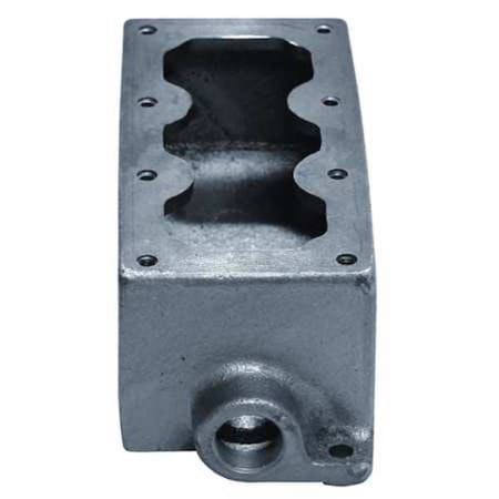 Electrical Box, Not Applicable, Mounting Box Type, 3 Gangs, Aluminum, Rectangular Shape MPN:EDS247-SA