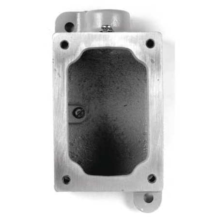 Electrical Box, Not Applicable, Mounting Box Type, 1 Gang, Malleable Iron, Rectangular Shape MPN:EDS371