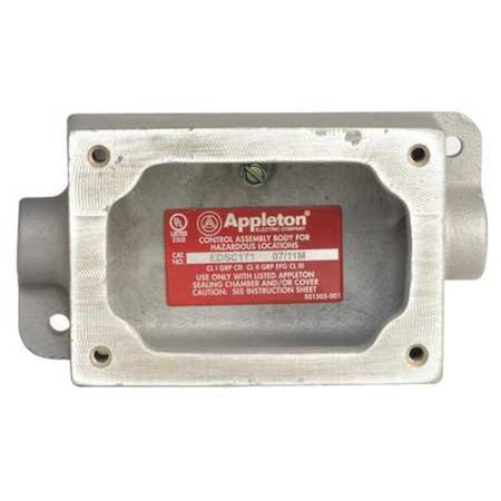 Electrical Box, Not Applicable, Mounting Box Type, 1 Gang, Aluminum, Rectangular Shape MPN:EDSC271-SA