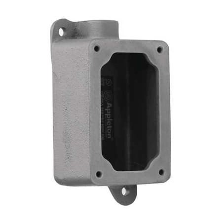 Electrical Box, Not Applicable, Mounting Box Type, 1 Gang, Malleable Iron, Rectangular Shape MPN:EFD175-NL-Q