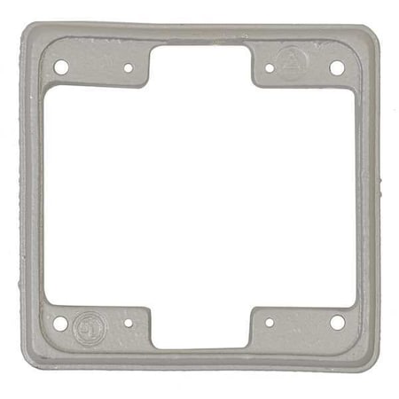 Cast Device, 2 Gangs, Malleable Iron MPN:FS-2EXT