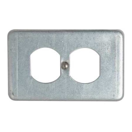 1 Gang -Gang Horizontal, Vertical Weatherproof Cover, 2-13/16 in W, 4-9/16 in H MPN:FSK-1DR