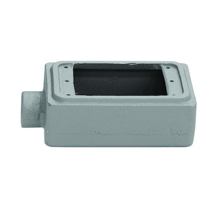 1 -Gang Horizontal or Vertical Weatherproof Cover, 2-13/16