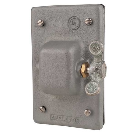 1 -Gang Vertical Weatherproof Cover, 2-13/16