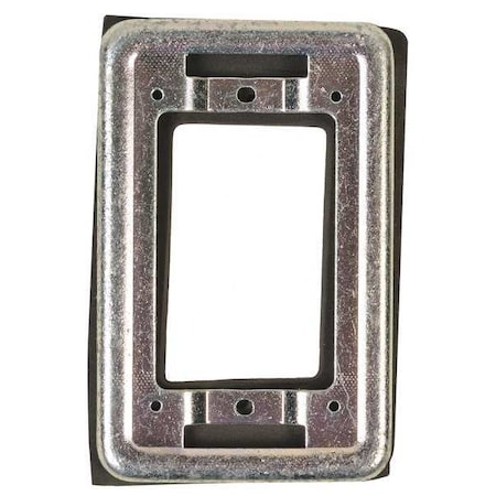 Adapter and Gasket, 1 Gang, Ethelyne Propylene Rubber MPN:FSK-SBA