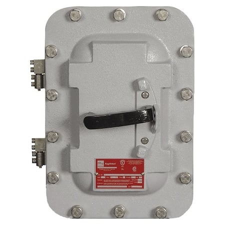 Hazardous Location Safety Switch, Nonfusible, 3PST, Three Phase, NEMA 4, 4X, Indoor/Outdoor MPN:AEAB3036DS