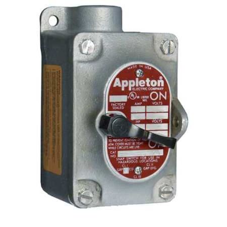 Tumbler Switch, 1 Gang, Dead-End, 1-Pole MPN:EDS110-F1