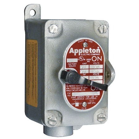 Manual Motor Switch, 30 A, 2 P, 1 Phase, Handle, Contender Series, NEMA 3 MPN:EDS11MC2
