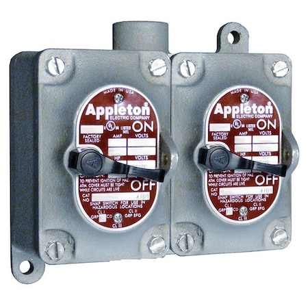 Tumbler Switch, EDS Series, 2 Gangs, 3-Way MPN:EDS275-F3W