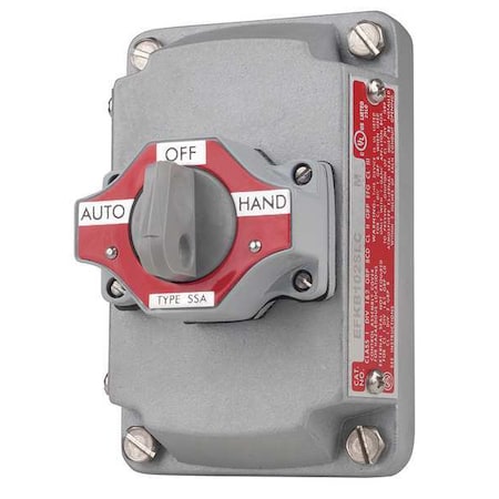 SelectorSwtchWCover, Non-Illum, 3Pos, Gray MPN:EFKB-102-SLC