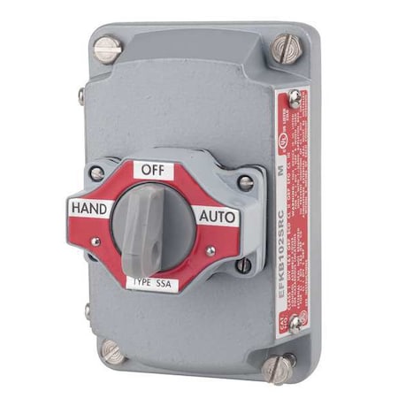 Selector Switch with Cover, 3 Position MPN:EFKB-102-SRC