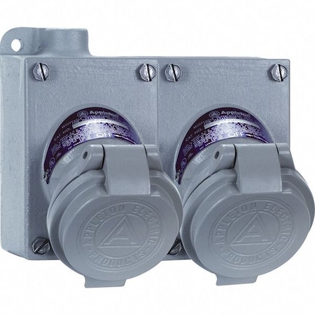 2W 3P 20A Hazardous Pin & Sleeve Receptacle 120/240VAC MPN:CPS152-102