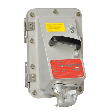 3W 4P 30A Hazardous Location Receptacle 600VAC MPN:DBR3034EH40