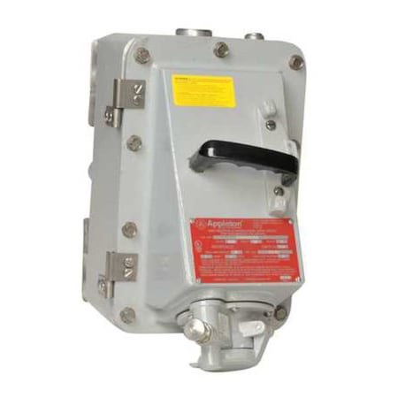 3W 4P 30A Hazardous Location Receptacle 600VAC MPN:EBR3034HFB30