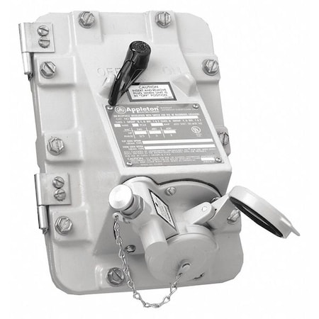 3W 4P 30A Hazardous Location Switched Receptacle 600VAC MPN:JBR3034-150