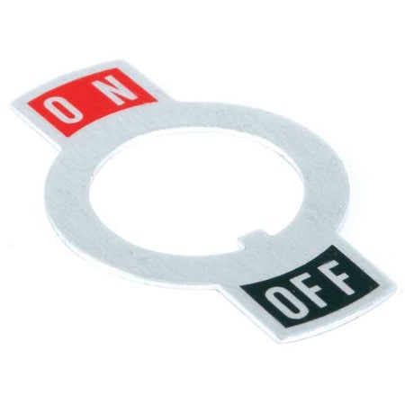 On/Off Switch Plate MPN:2E-67003