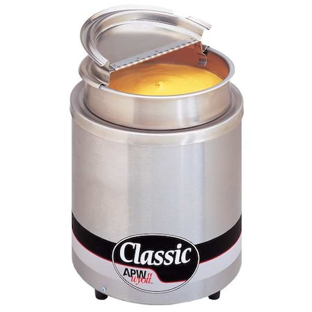 Round Countertop Warmer, 7 Qt MPN:RW-1V-SP