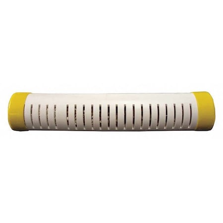 Tank Shower Stick, Ceramic/Stainless Steel, White, Yellow MPN:F-AQ-1200