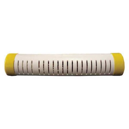 Tank Shower Stick, Ceramic/Stainless Steel, White, Yellow MPN:F-AQ-2000