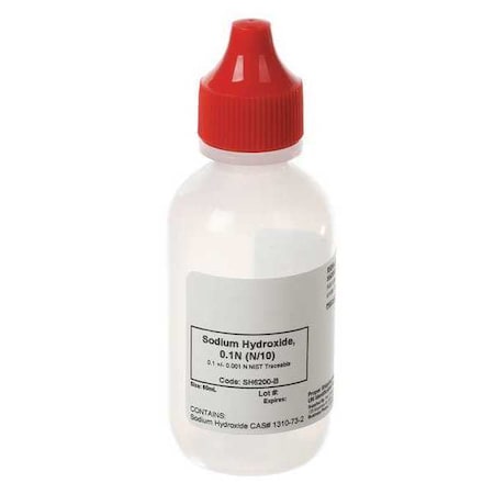 Sodium Hydroxide, Refill, 0.1N, 60 mL MPN:SH6200-B