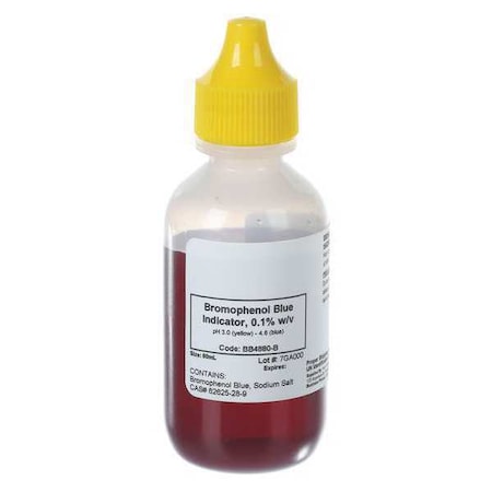 Bromphenol Blue Indicator, 0.1 Prcnt, 60mL MPN:BB4880-B