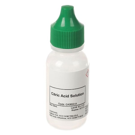 Citric Acid Solution, 30 mL MPN:CA3002-A