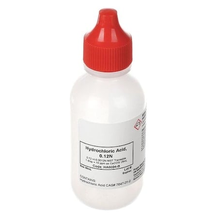 Hydrochloric Acid, 0.12N, 60 mL MPN:HA6094-B