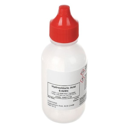 Hydrochloric Acid, 0.6N, 60 mL MPN:HA6117-B