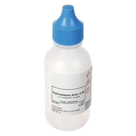 Hydrochloric Acid 2.5N, 60 mL MPN:HA6189-B