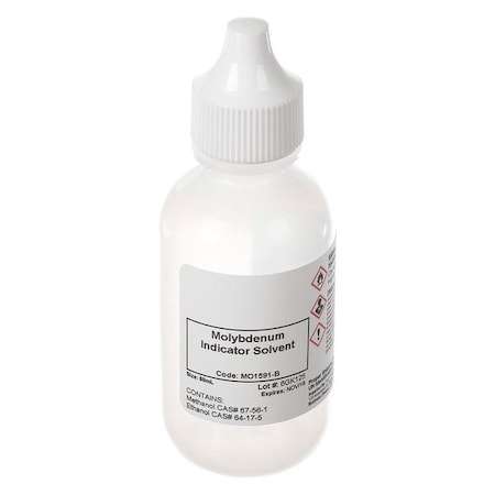 Molybdenum Indicator, Solvent, 60 mL MPN:MO1591-B