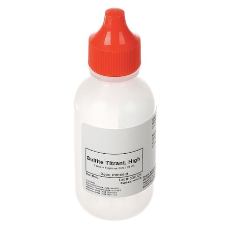 Sulfite Titrant, 60 mL MPN:PI8106-B