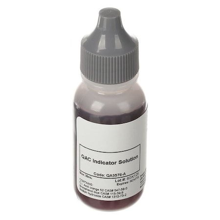 Qac Indicator Solution, 30 mL MPN:QA3576-A